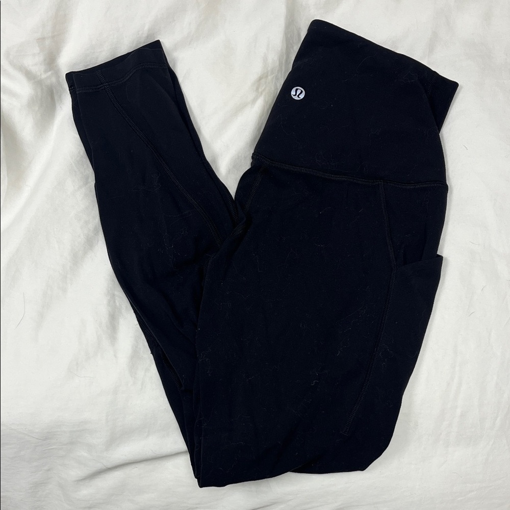 lululemon Align 25” with pockets  Black Leggings